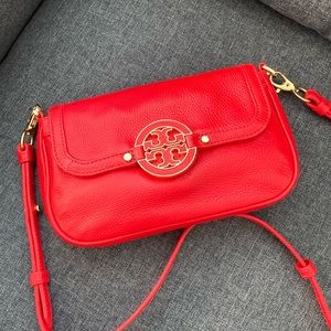 🚨Tory Burch Poppy Red Crossbody Bag